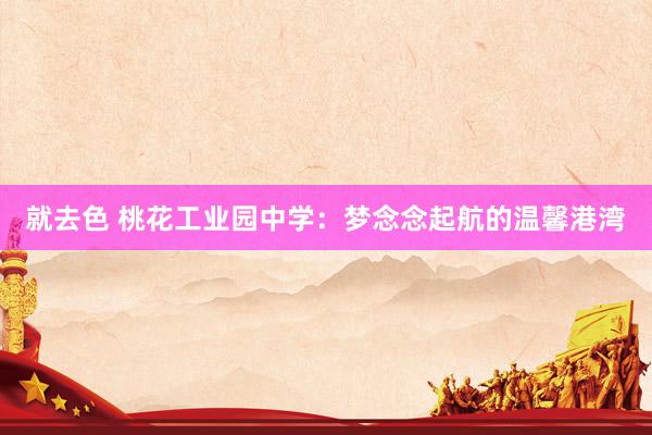 就去色 桃花工业园中学：梦念念起航的温馨港湾