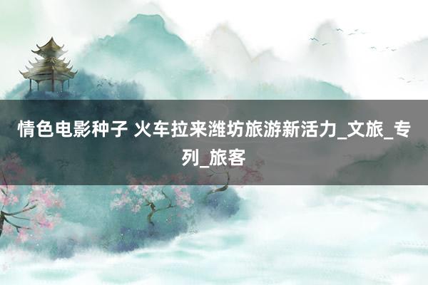 情色电影种子 火车拉来潍坊旅游新活力_文旅_专列_旅客